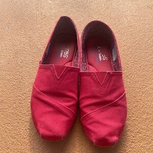 Skechers BOBS Red Shoes